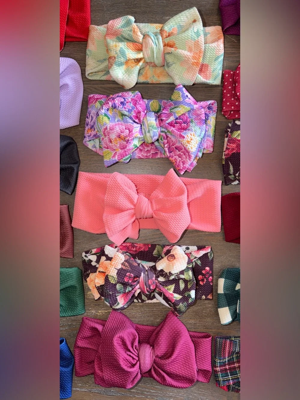 Gigi and Max Headwrap Bows - 17 piece Big Bundle Lot